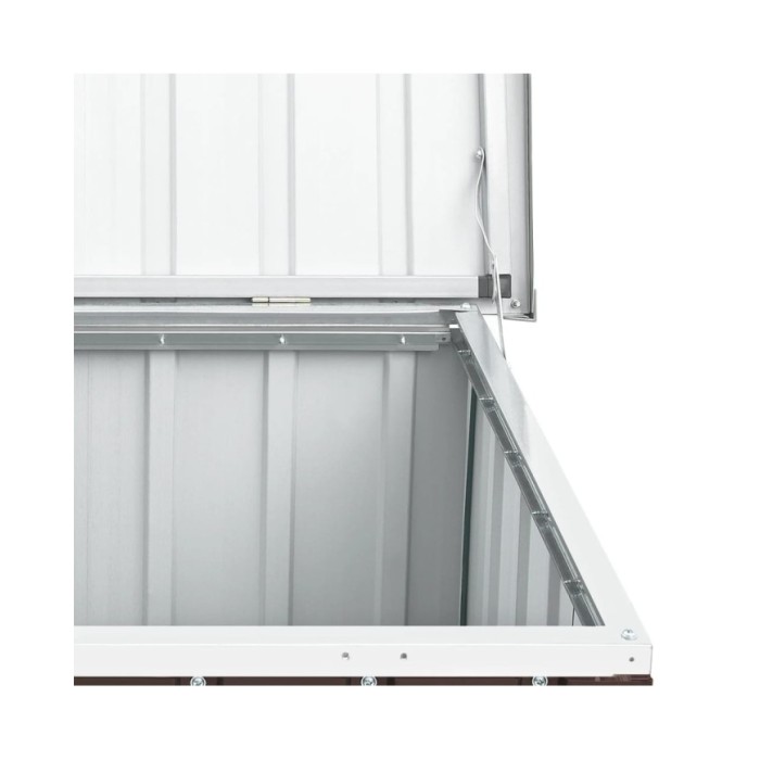 Boîte de rangement de jardin Marron 129x67x65 cm