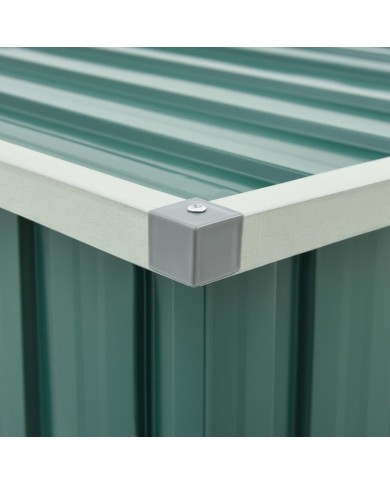 Boîte de rangement de jardin Vert 149x99x93 cm