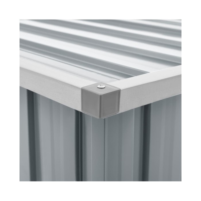 Boîte de rangement de jardin Gris 149x99x93 cm