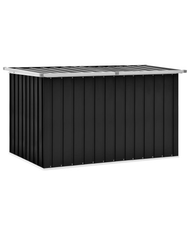 Boîte de rangement de jardin Anthracite 149x99x93 cm