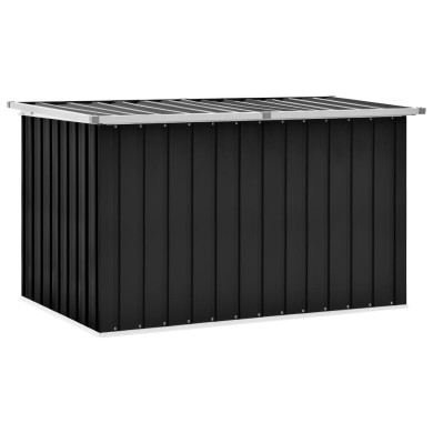 Boîte de rangement de jardin Anthracite 149x99x93 cm