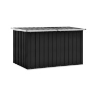 Boîte de rangement de jardin Anthracite 149x99x93 cm