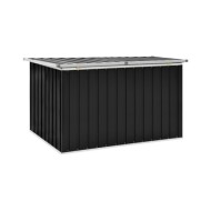 Boîte de rangement de jardin Anthracite 149x99x93 cm