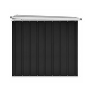 Boîte de rangement de jardin Anthracite 149x99x93 cm