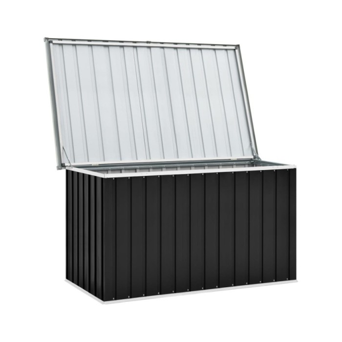 Boîte de rangement de jardin Anthracite 149x99x93 cm