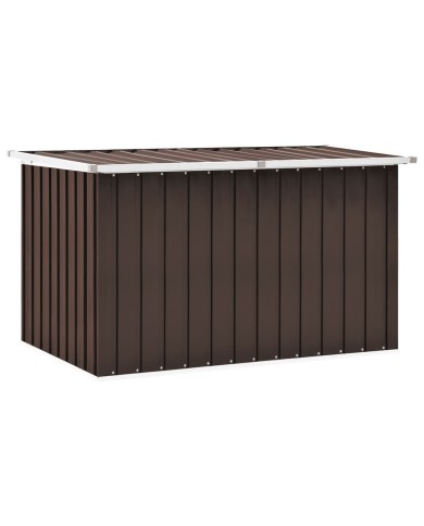 Boîte de rangement de jardin Marron 149x99x93 cm