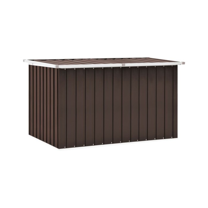 Boîte de rangement de jardin Marron 149x99x93 cm