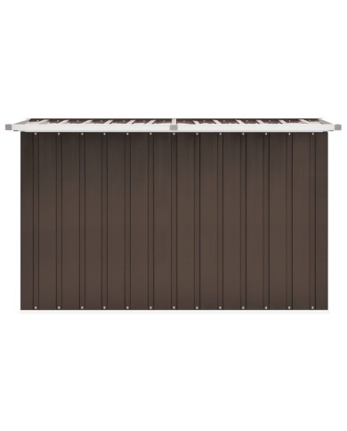Boîte de rangement de jardin Marron 149x99x93 cm
