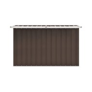 Boîte de rangement de jardin Marron 149x99x93 cm