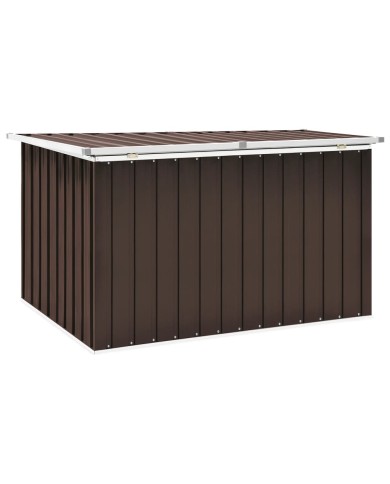 Boîte de rangement de jardin Marron 149x99x93 cm