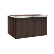 Boîte de rangement de jardin Marron 149x99x93 cm