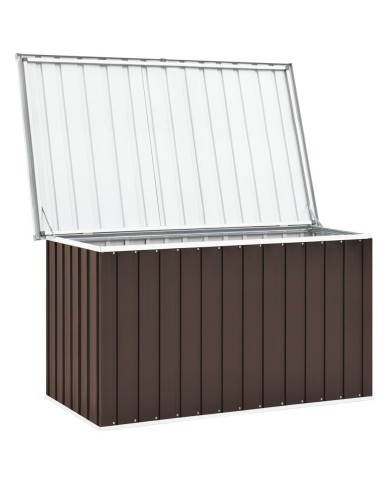 Boîte de rangement de jardin Marron 149x99x93 cm