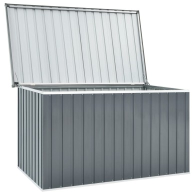 Boîte de rangement de jardin Gris 171x99x93 cm