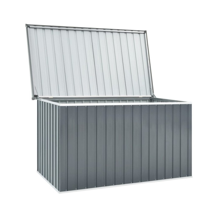 Boîte de rangement de jardin Gris 171x99x93 cm