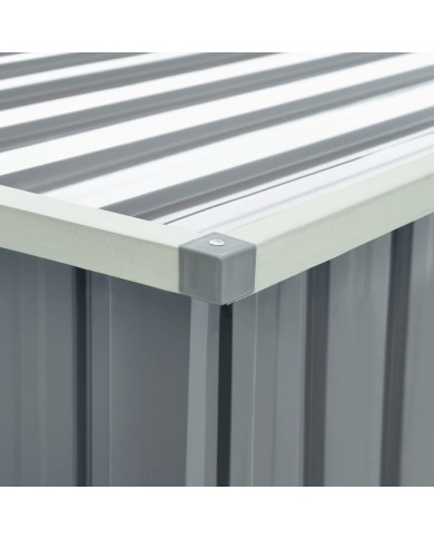 Boîte de rangement de jardin Gris 171x99x93 cm