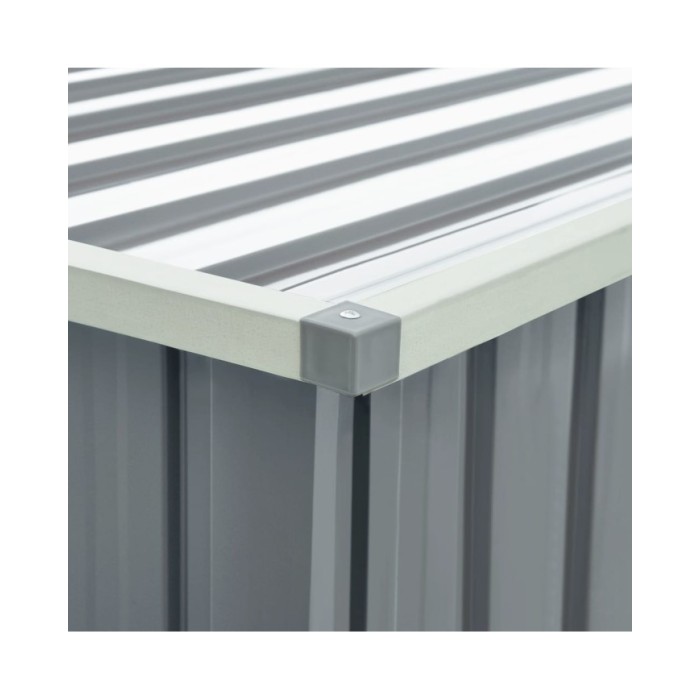 Boîte de rangement de jardin Gris 171x99x93 cm