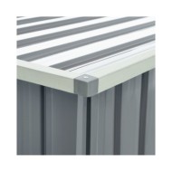 Boîte de rangement de jardin Gris 171x99x93 cm