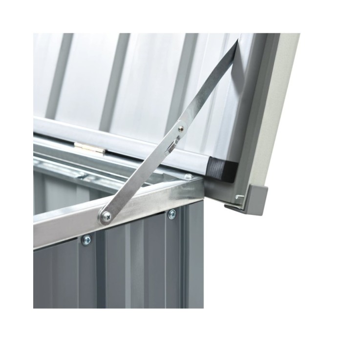 Boîte de rangement de jardin Gris 171x99x93 cm