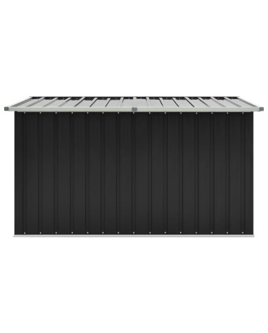 Boîte de rangement de jardin Anthracite 171x99x93 cm