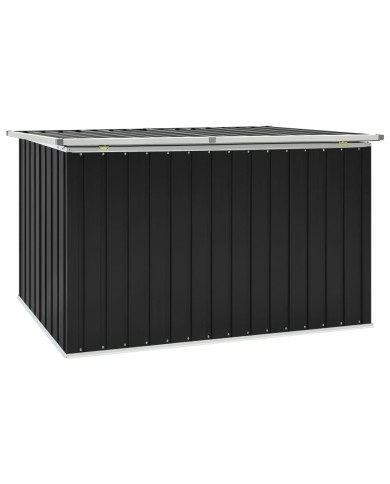 Boîte de rangement de jardin Anthracite 171x99x93 cm
