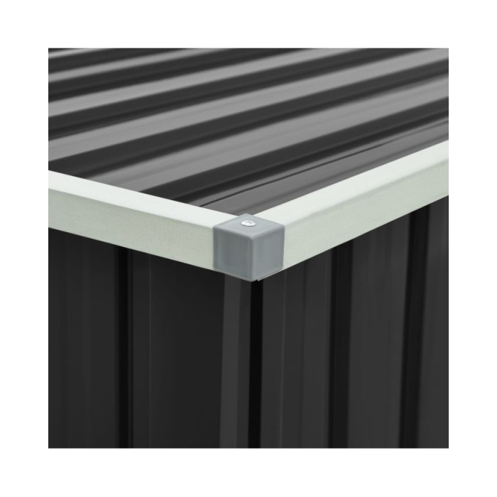 Boîte de rangement de jardin Anthracite 171x99x93 cm