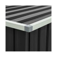 Boîte de rangement de jardin Anthracite 171x99x93 cm