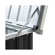 Boîte de rangement de jardin Anthracite 171x99x93 cm