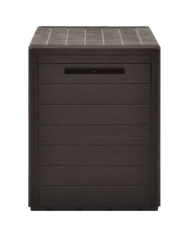 Boîte de rangement de jardin Marron 78x44x55 cm