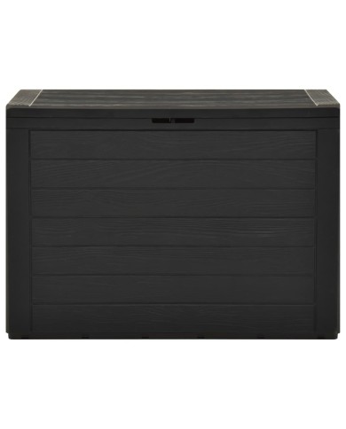 Boîte de rangement de jardin Anthracite78x44x55 cm