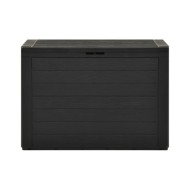 Boîte de rangement de jardin Anthracite78x44x55 cm