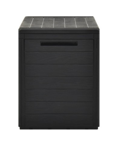 Boîte de rangement de jardin Anthracite78x44x55 cm