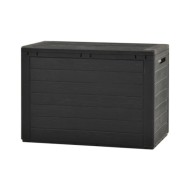 Boîte de rangement de jardin Anthracite78x44x55 cm