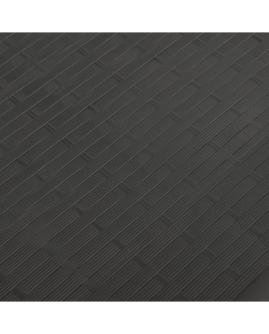 Boîte de rangement de jardin Anthracite 114x47x60 cm