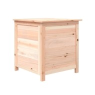 Boîte à coussins d'extérieur 50x50x56 cm Bois de sapin massif