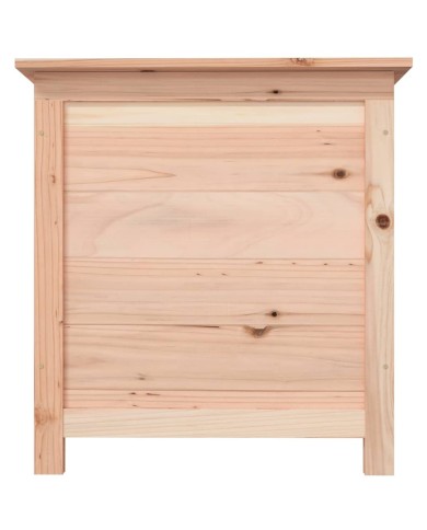 Boîte à coussins d'extérieur 50x50x56 cm Bois de sapin massif