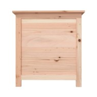 Boîte à coussins d'extérieur 50x50x56 cm Bois de sapin massif