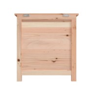 Boîte à coussins d'extérieur 50x50x56 cm Bois de sapin massif