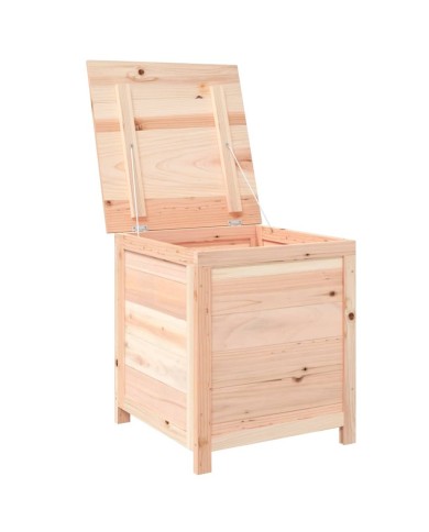 Boîte à coussins d'extérieur 50x50x56 cm Bois de sapin massif