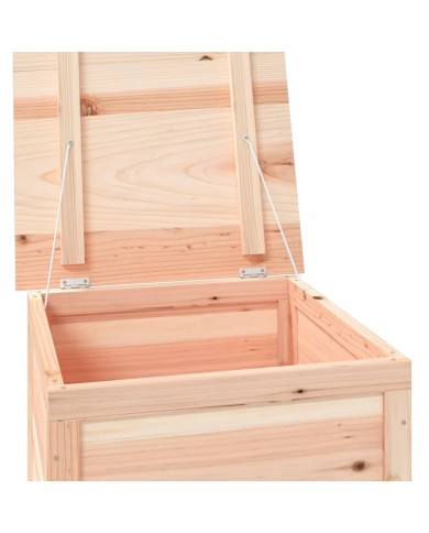 Boîte à coussins d'extérieur 50x50x56 cm Bois de sapin massif