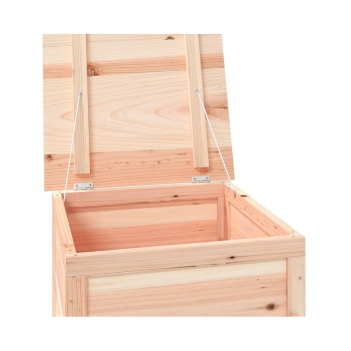 Boîte à coussins d'extérieur 50x50x56 cm Bois de sapin massif