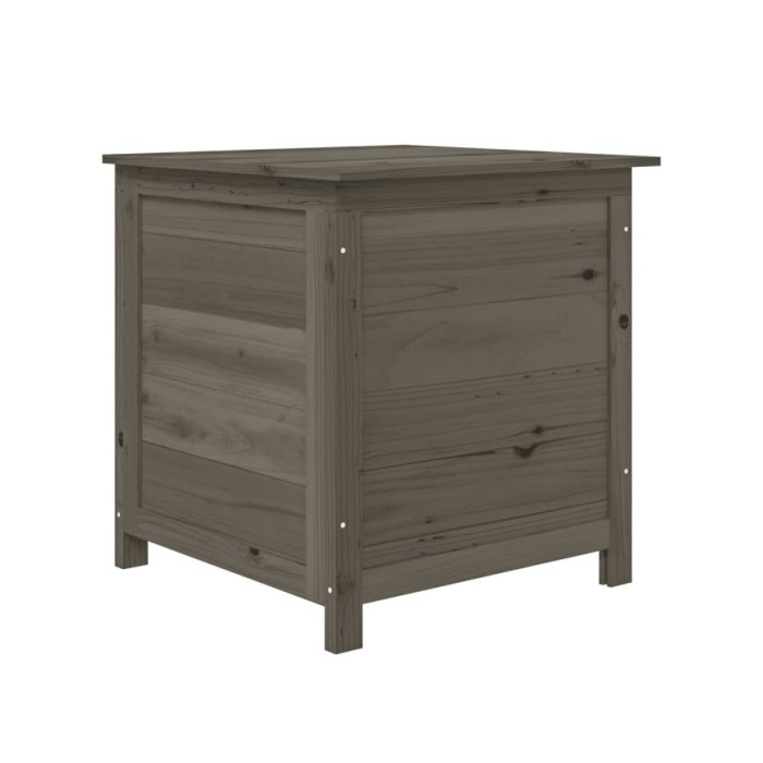 Boîte à coussins d'extérieur Anthracite 50x50x56cm Sapin massif