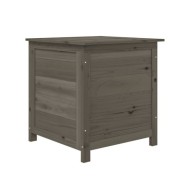 Boîte à coussins d'extérieur Anthracite 50x50x56cm Sapin massif