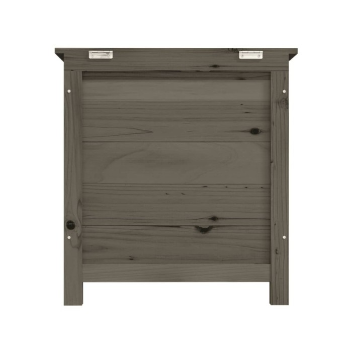 Boîte à coussins d'extérieur Anthracite 50x50x56cm Sapin massif