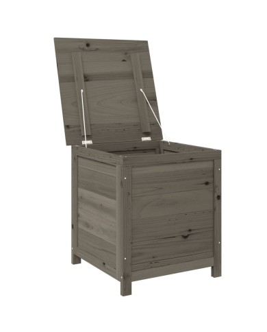Boîte à coussins d'extérieur Anthracite 50x50x56cm Sapin massif