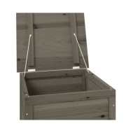 Boîte à coussins d'extérieur Anthracite 50x50x56cm Sapin massif