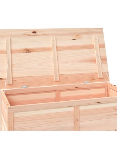 Boîte à coussins d'extérieur 100x50x56 cm Bois de sapin massif