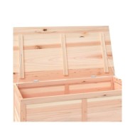 Boîte à coussins d'extérieur 100x50x56 cm Bois de sapin massif