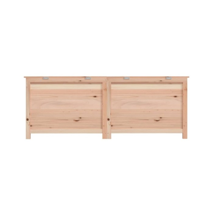 Boîte à coussins d'extérieur 150x50x56 cm Bois de sapin massif