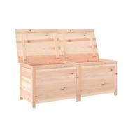 Boîte à coussins d'extérieur 150x50x56 cm Bois de sapin massif
