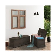 Boîte à coussins extérieur Anthracite 150x50x56 cm Sapin massif